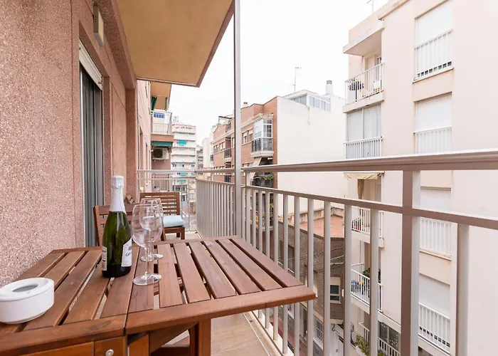 Rentafive - Centro - Playa - Ascensor 아파트 *